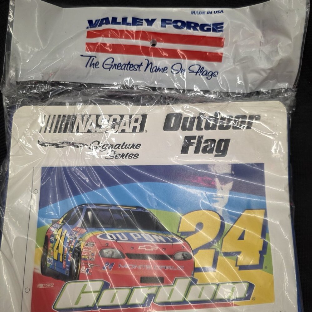 Nascar Signature Series Outdoor Flag Gordon 24 By Valley Forge 3x5ft - Picture 4 of 7
